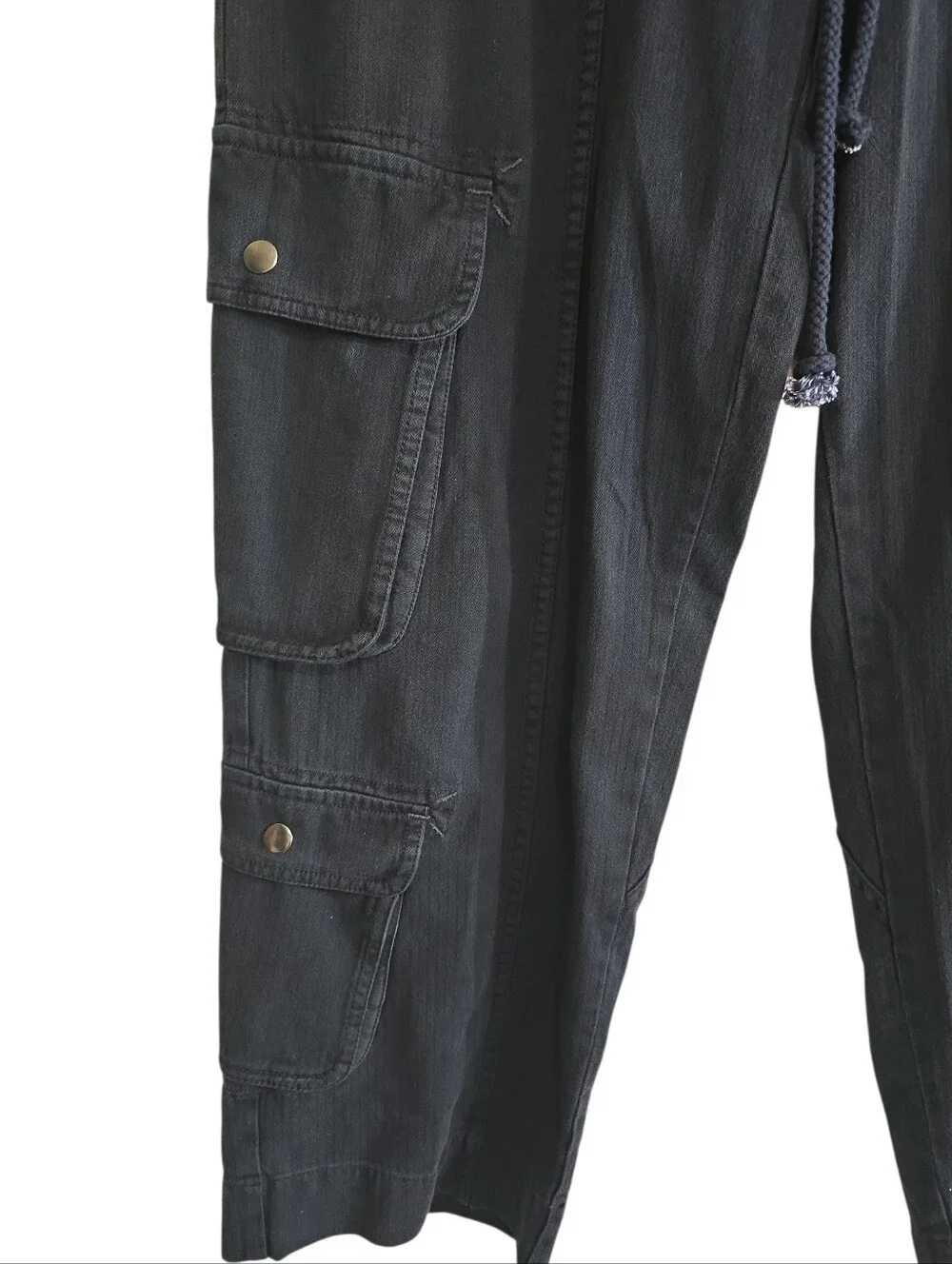 Free People Tahiti Cargo Pants Small Low-rise Slouchy Straight Utility